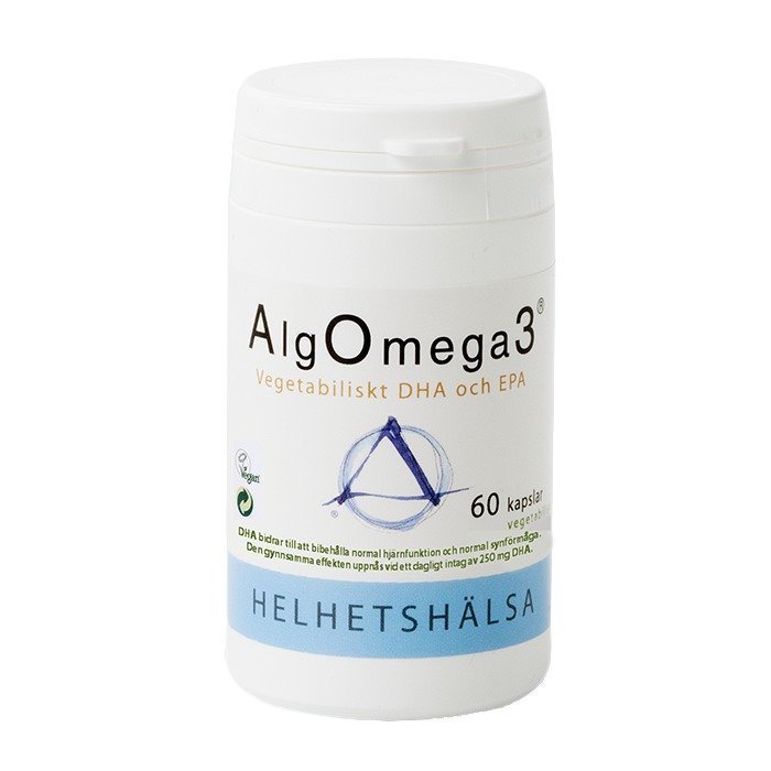 Helhetshälsa AlgOmega3 60 kapselia