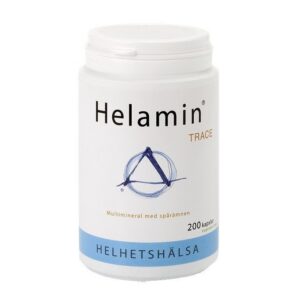 Helhetshälsa Helamin Trace raudalla 200 kapselia