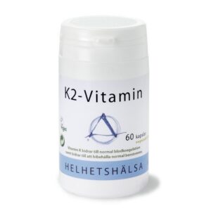 Helhetshälsa K2-Vitamiini 60 kapselia