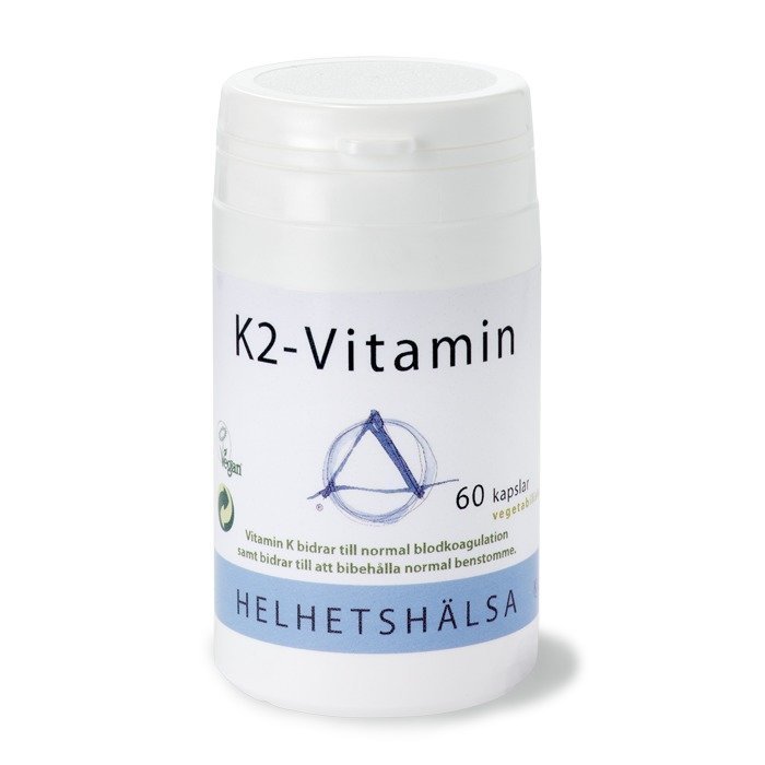 Helhetshälsa K2-Vitamiini 60 kapselia