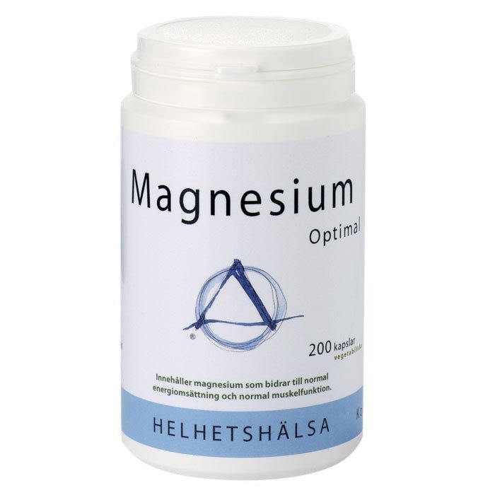 Helhetshälsa Magnesium Optimal 200 kapselia