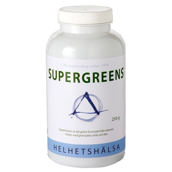 Helhetshälsa SuperGreens 250 grammaa