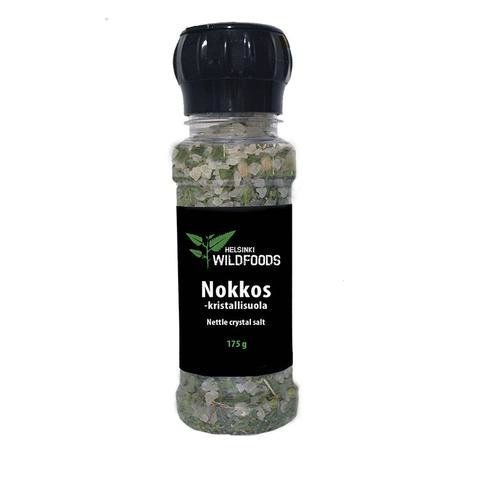 Helsinki Wildfoods Nokkoskristallisuola