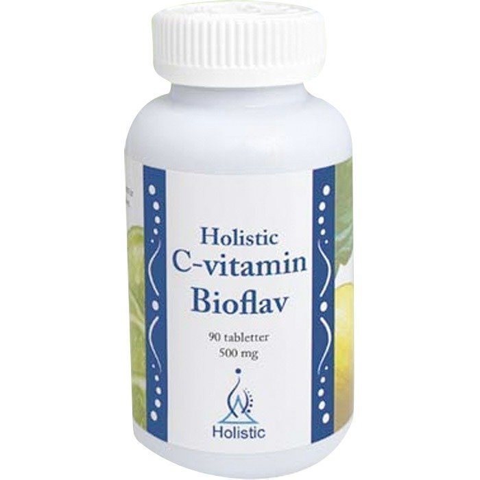 Holistic C-vitamiini Bioflav 500 g 90 kapselia