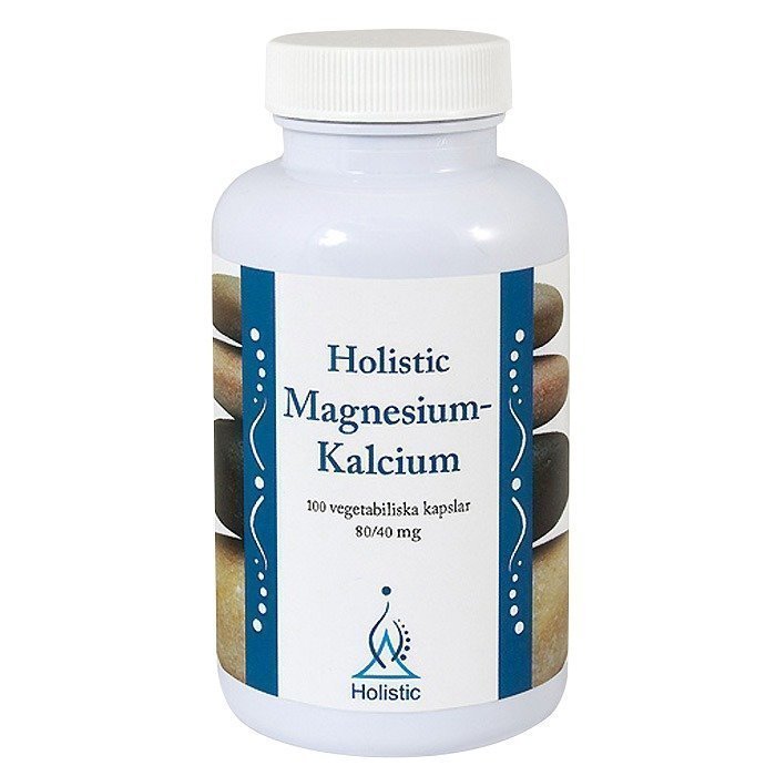 Holistic Magnesium-Kalsium 80/40 mg (veg.) 100 kapselia