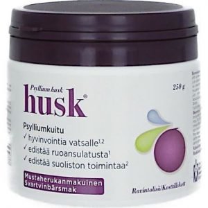 Husk Fibre Psylliumkuitu Mustaherukka