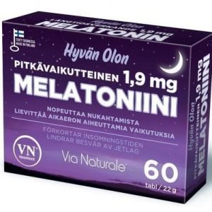 Hyvän Olon Pitkävaikutteinen Melatoniini 1