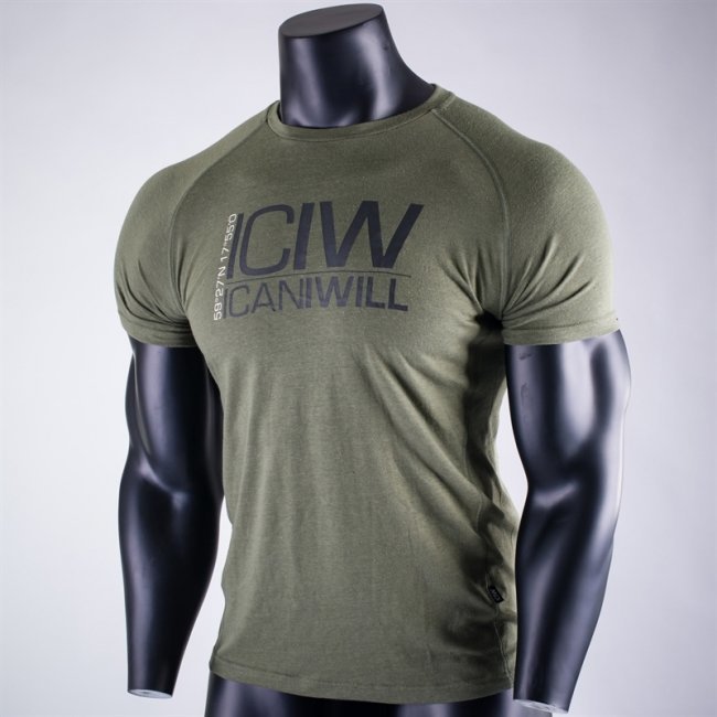 ICANIWILL Tri Blend T-shirt green