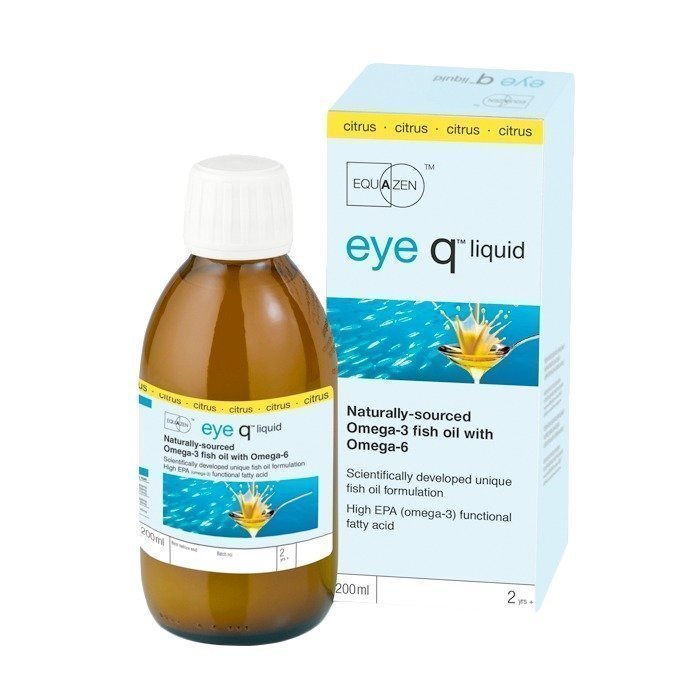 IQ Medical Eye Q nestemäinen Sitruuna 200 ml