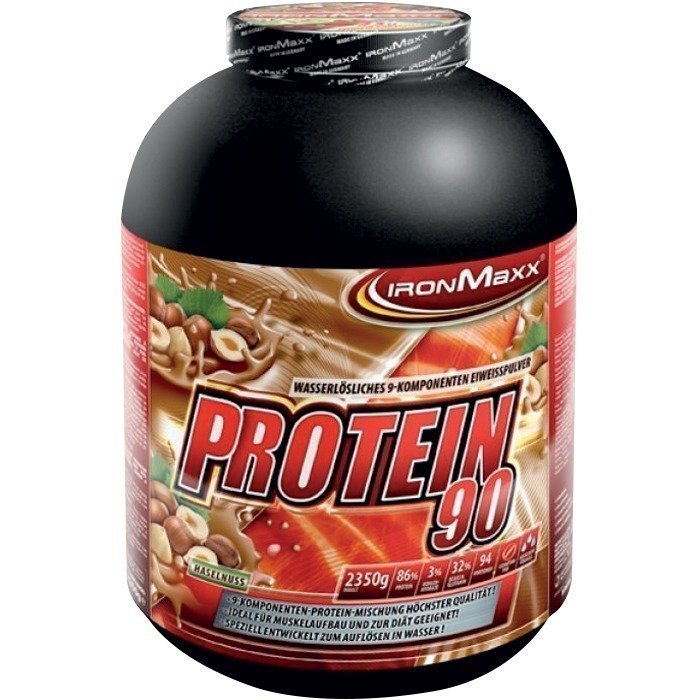 IronMaxx Protein 90 2350g Hasselpähkinä