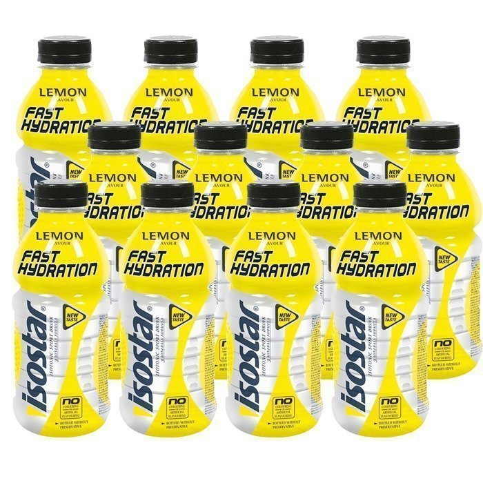 Isostar 12 x Isostar Fast Hydration 500 ml