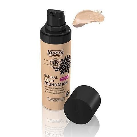 Lavera Natural Liquid Foundation Meikkivoide Ivory Light 01