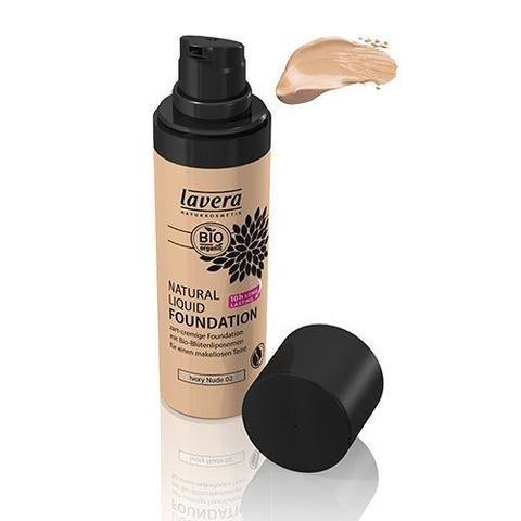 Lavera Natural Liquid Foundation Meikkivoide Ivory Nude 02