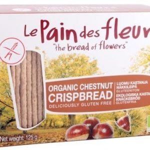 Le Pain Des Fleurs Luomu Gluteeniton Näkkileipä Kastanja