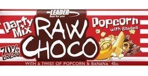 Leader Raw Choco Popcorn Banana