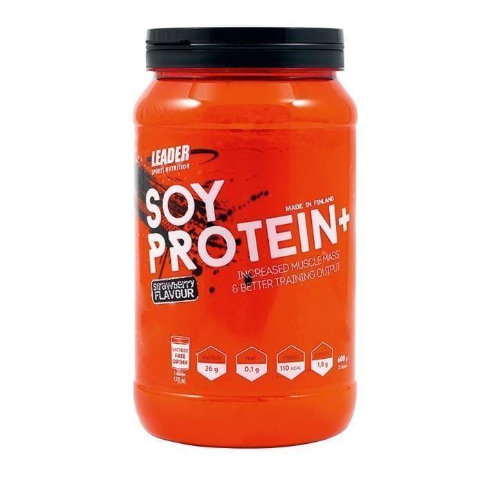 Leader Soy Protein+ 600 g Strawberry
