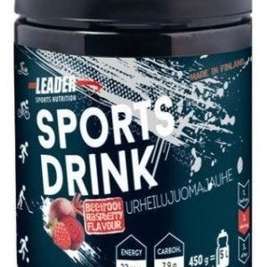 Leader Sports Drink Urheilujuomajauhe Vadelma-Punajuuri