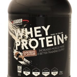 Leader Whey Protein+ Heraproteiinijauhe 2 Kg