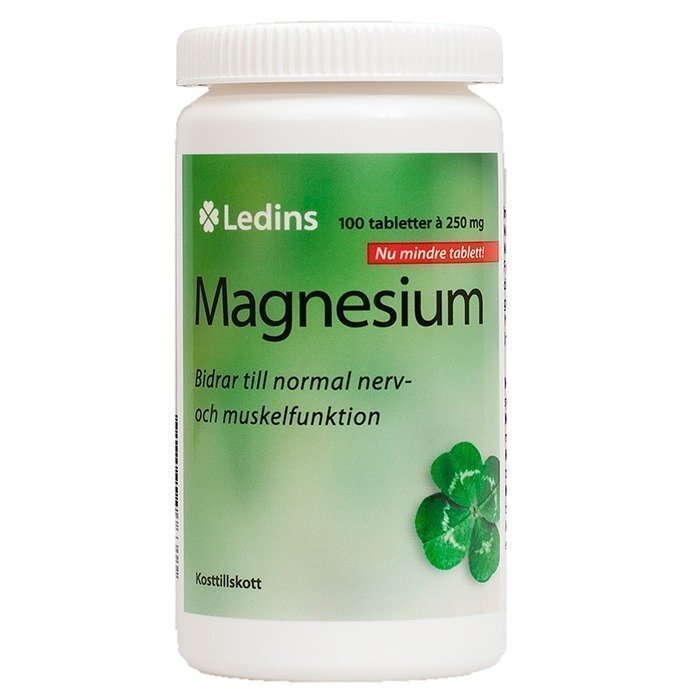 Ledins Magnesium 250 mg 100 kpl