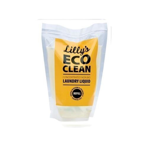 Lillys Eco Clean Pyykinpesuaine Appelsiininkukka Täyttöpakkaus