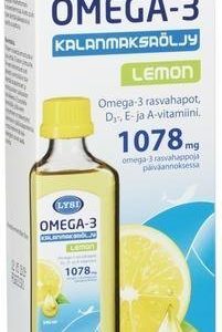 Lysi Omega-3 Kalanmaksaöljy Sitruuna