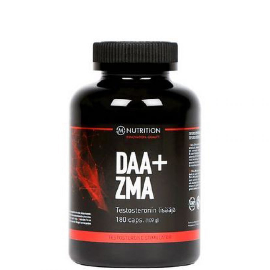 M-Nutrition Daa+Zma 180capsules Muovipurkki Maustamaton