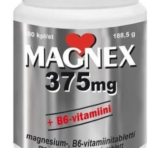 Magnex 375 Mg + B6-Vitamiini