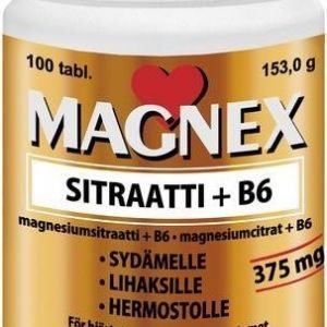 Magnex Sitraatti + B6-Vitamiini