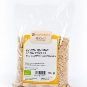 Makrobios Luomu Basmati Täysjyväriisi