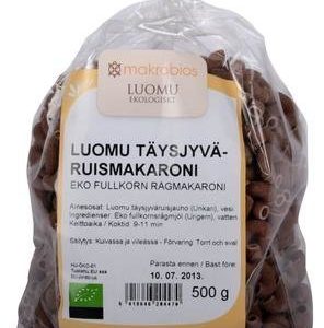 Makrobios Luomu Ruismakaroni