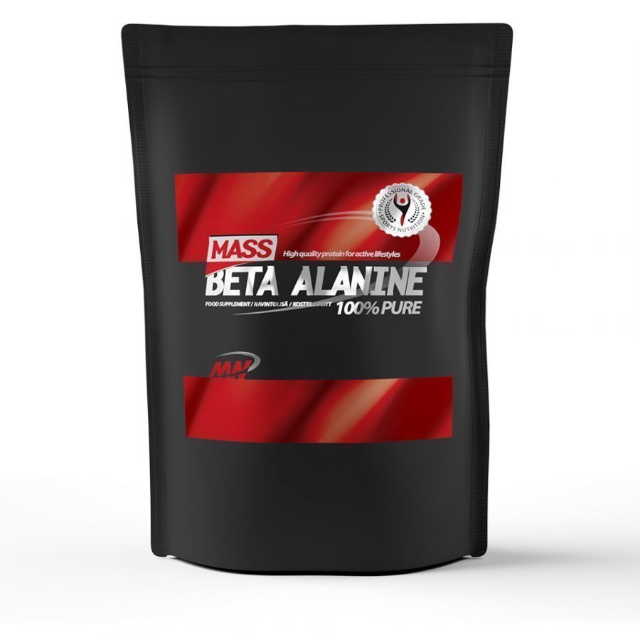 Mass Beta Alanine 1 Kg Pussi Maustamaton