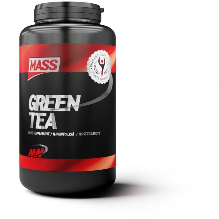 Mass Green Tea 180tablets Purkkia Maustamaton