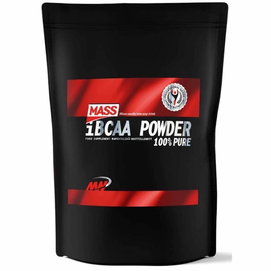 Mass Ibcaa Powder 500 G Pussi Kirpeä Omena