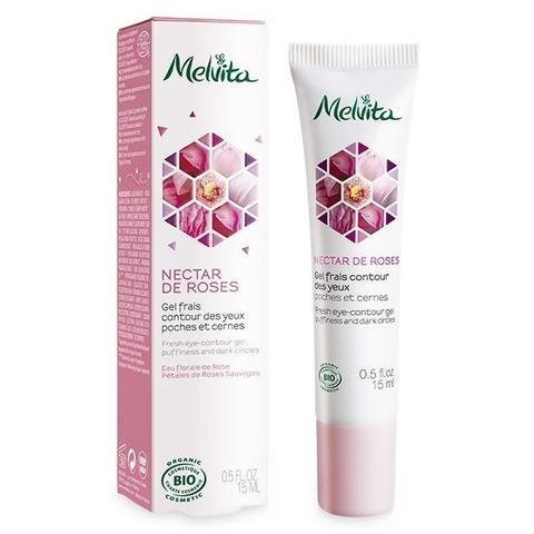 Melvita Rose Nectar Silmänympärysgeeli