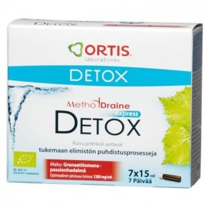 Methoddraine Detox Express 7 X 15 Ml Puhdistava Kuuri