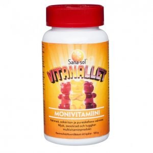 Monivitamiini Vitanallet 60kpl