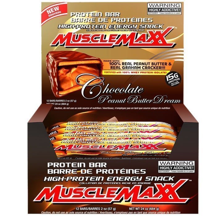 MuscleMaxx 12 x MuscleMaxx 57 g