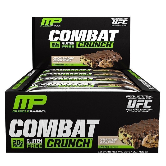 MusclePharm 12 x Combat Crunch bar 63 g