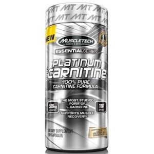 MuscleTech 100% Platinum Carnitine 180 caps