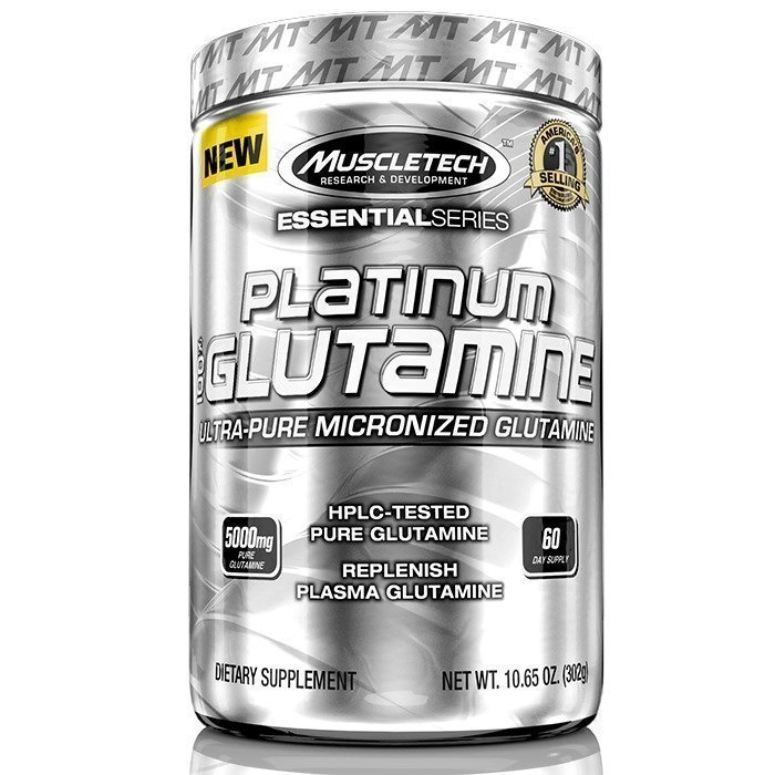 MuscleTech 100% Platinum Glutamine 302 g