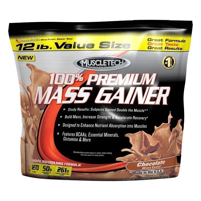 MuscleTech 100% Premium Mass Gainer 5.5kg Chocolate