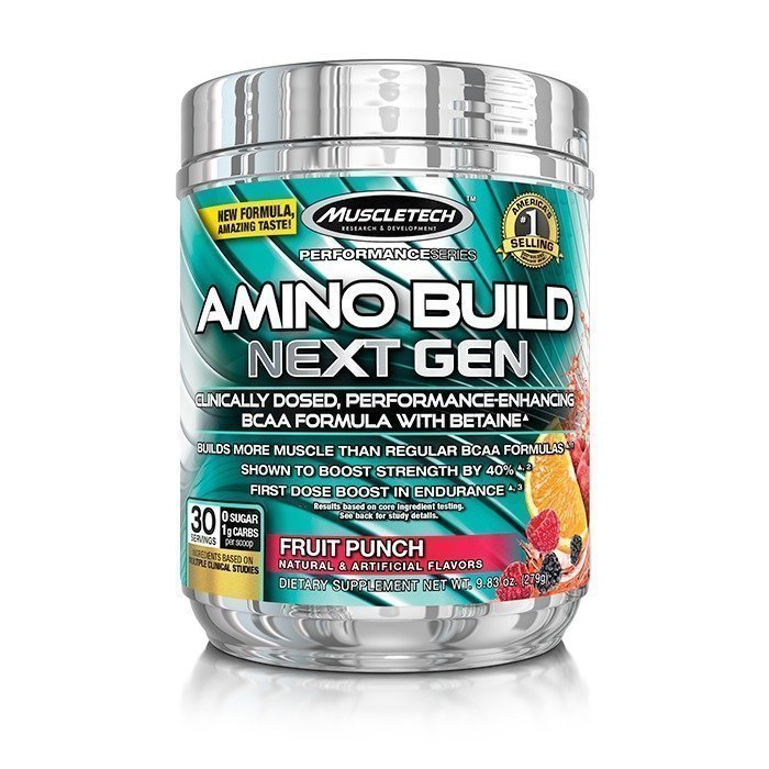 MuscleTech Amino Build Next Gen 30 servings Fruit Punch