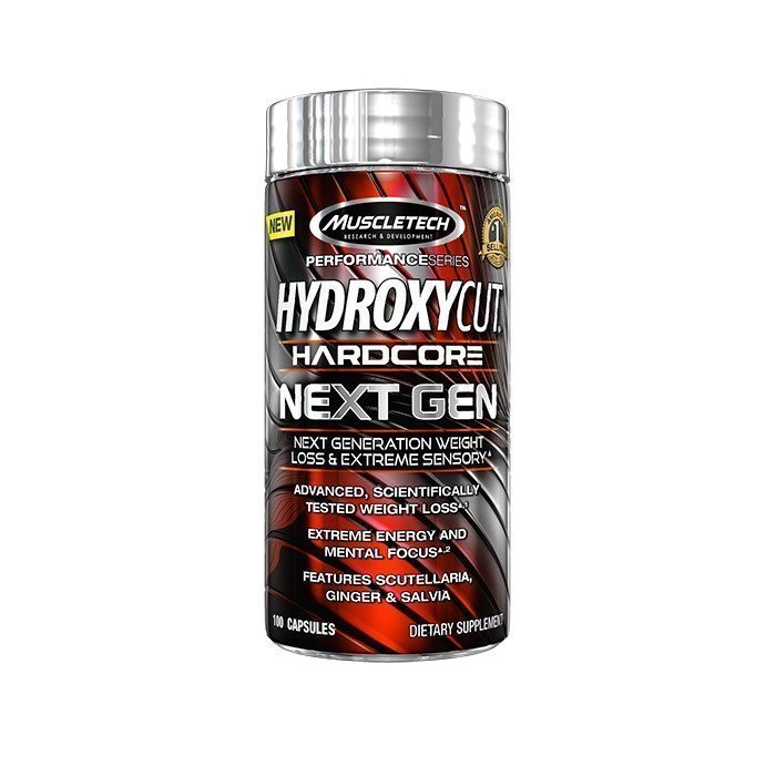 MuscleTech Hydroxycut Hardcore Next Gen 100 Capsules
