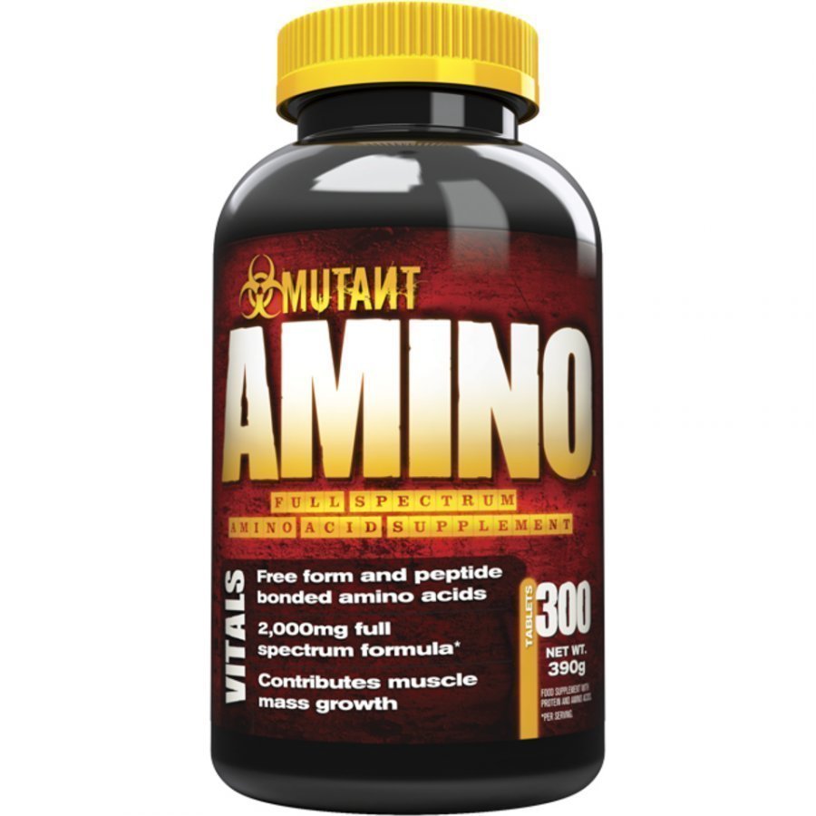 Mutant Amino 300capsules Purkkia Maustamaton