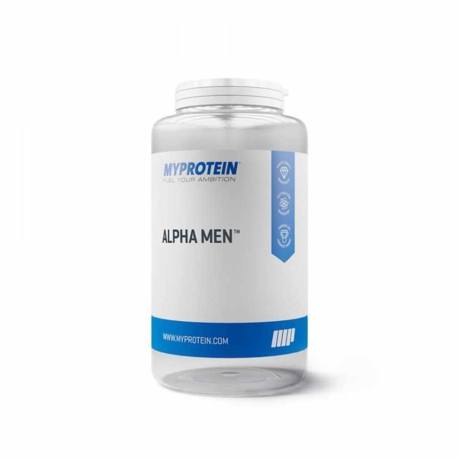 Myprotein Alpha Men Monivitamiini 120tablets Muovipurkki Maustamaton