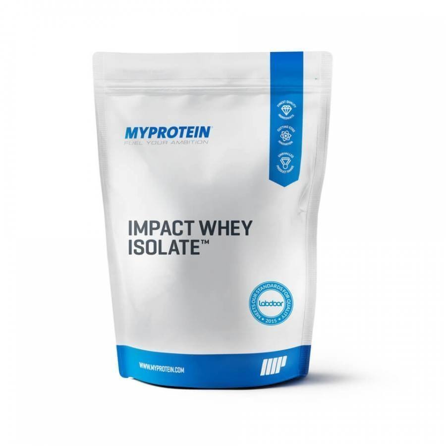 Myprotein Impact Whey Isolate Heraproteiini 1 Kg Pussi Maustamaton