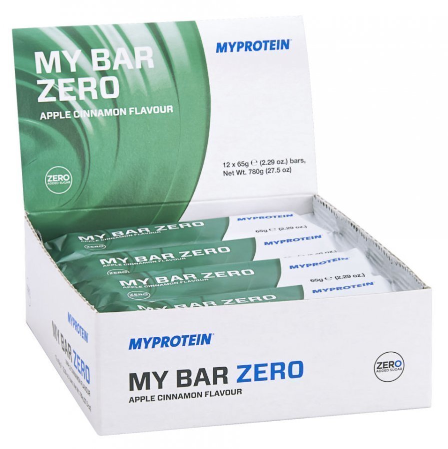 Myprotein Mybar Zero 12 X 65 G Rasiat Manteli Vanilja