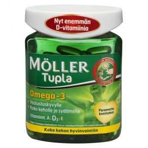 Möller Tupla Omega-3 100kpl