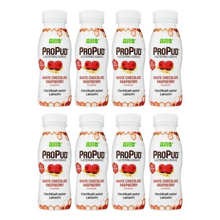 NJIE 8 x ProPud Protein Milkshake Lactose free 330 ml
