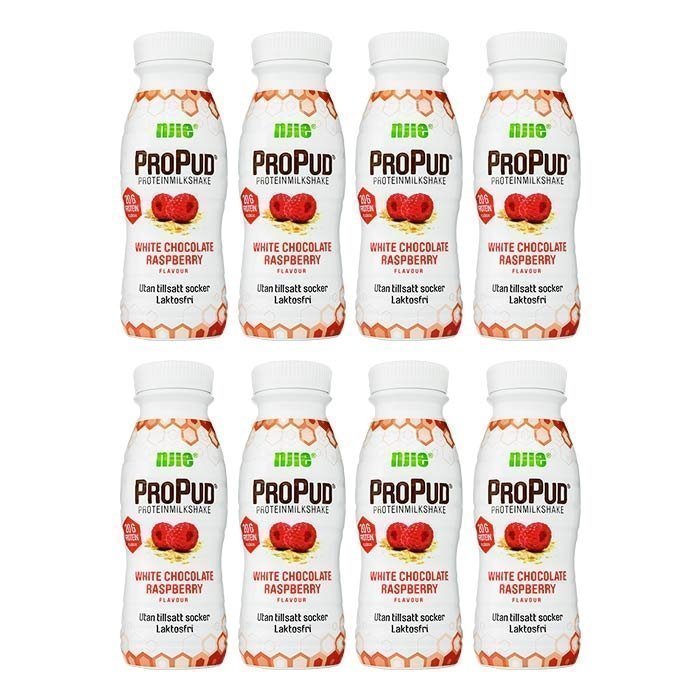 NJIE 8 x ProPud Protein Milkshake Lactose free 330 ml